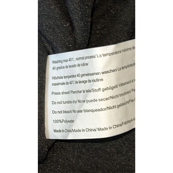 Brand New Ai'mage Women's Medium Black Swim Cover Up Button Down Top Swimwear - Picture 9 of 12